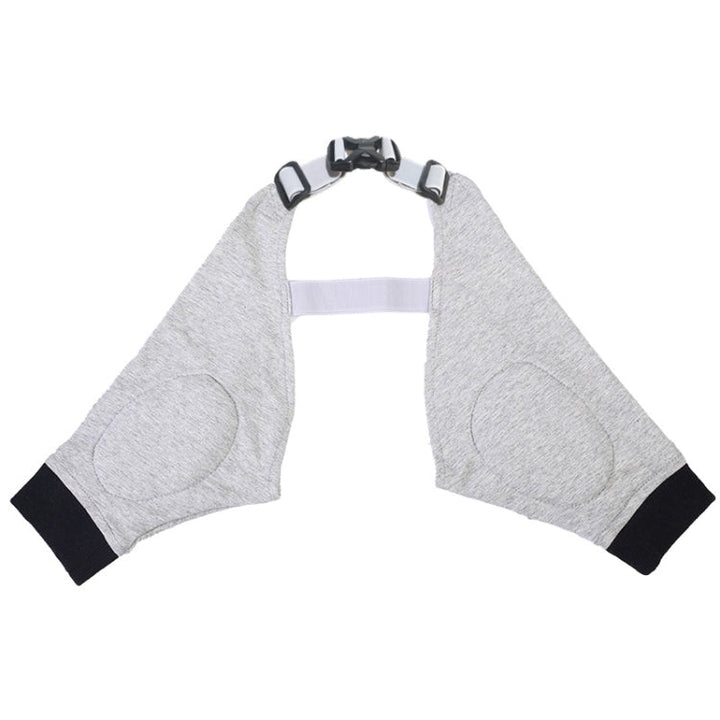 Pet Knee Pads Breathable Dog Elbow Support Front Leg Support, Size: XXL (Gray Black)