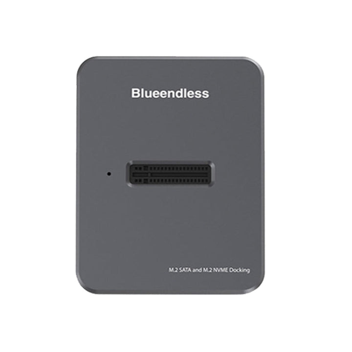 Lisslune | Blueendless SD03 M.2 SATA/NVME Dual Protocol Solid-State Drive Base (Gray)