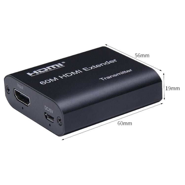 Lisslune | BW-HE60U HDMI Extender 60m RJ45 to HDMI Network Cable Transmission