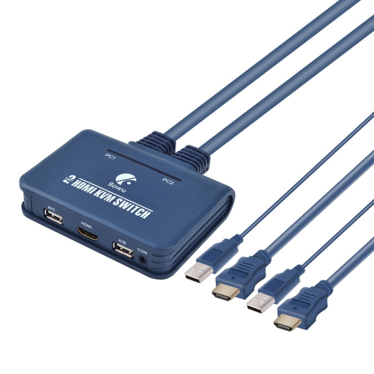 Lisslune | BW-21UHB 2 Port 2 In 1 Out HDMI KVM Switch