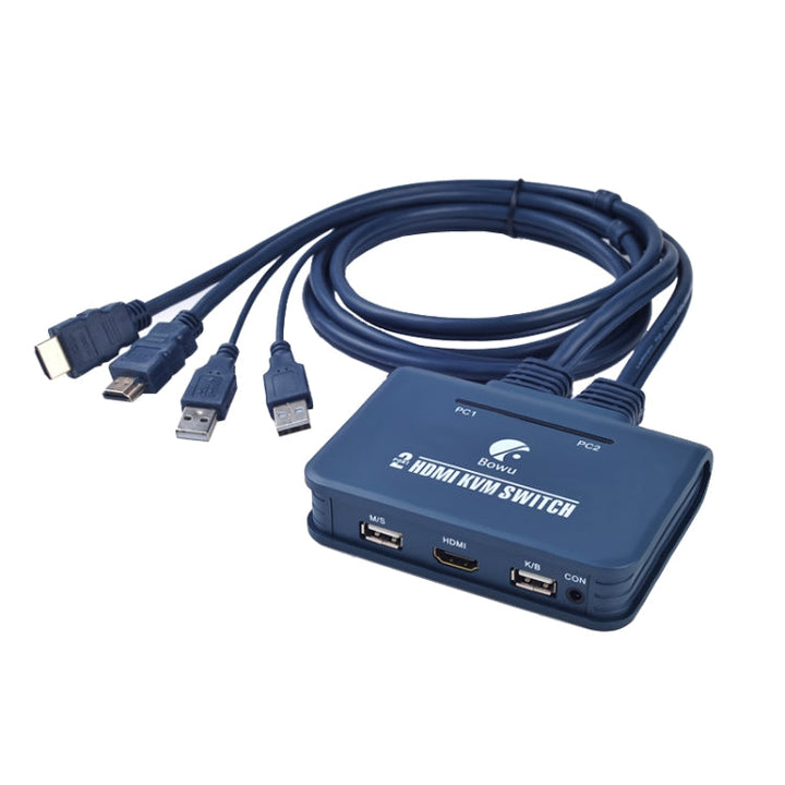 Lisslune | BW-21UHB 2 Port 2 In 1 Out HDMI KVM Switch