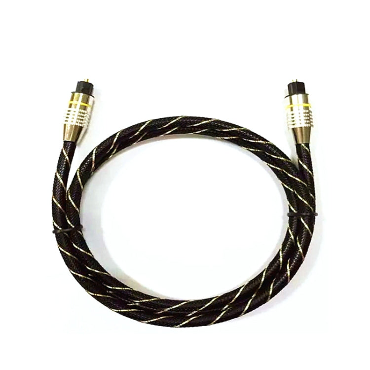 Lisslune | EMK HB/A6.0 SPDIF-Interface Digital High-Definition Audio Fiber Optic Cable, Length: 15m (Black White Network)