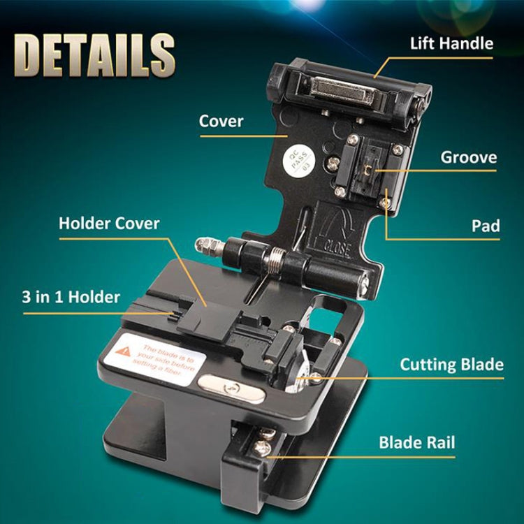 Lisslune | ProsKit FB-1601 Fiber Optic Splicer Cutting Tool Precision Cold Splicer Cutting Tool