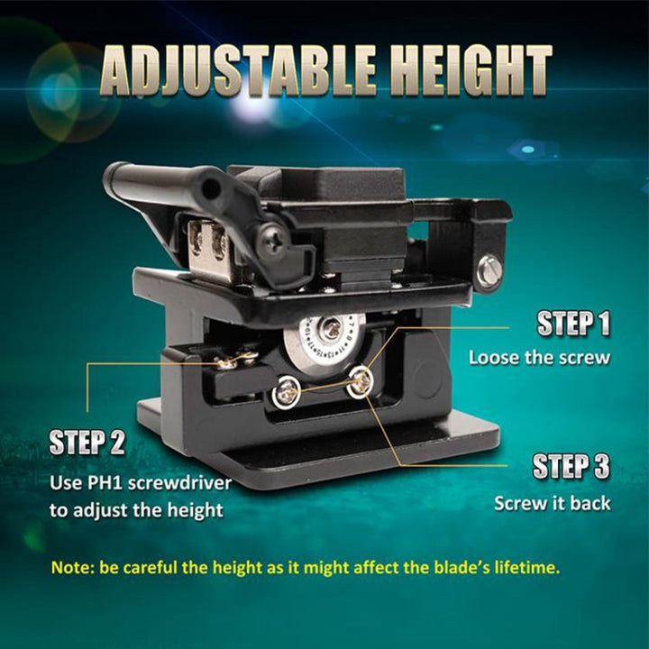 Lisslune | ProsKit FB-1601 Fiber Optic Splicer Cutting Tool Precision Cold Splicer Cutting Tool