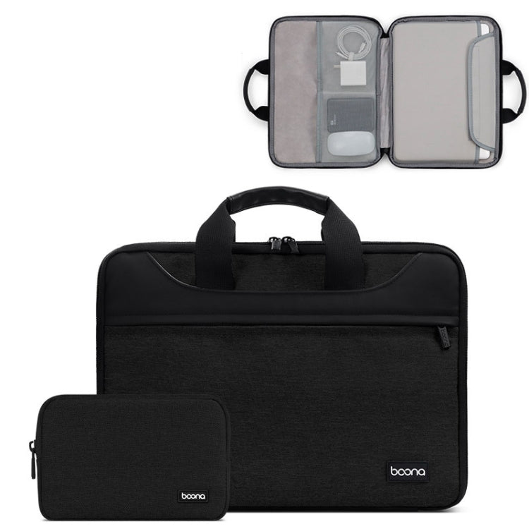 Lisslune | Baona BN-I003 Oxford Fabric Fully Open Portable Waterproof Laptop Bag, Size: 14/15/15.6 inches (Black+Power Bag)