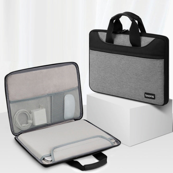 Lisslune | Baona BN-I003 Oxford Fabric Fully Open Portable Waterproof Laptop Bag, Size: 14/15/15.6 inches (Black+Power Bag)
