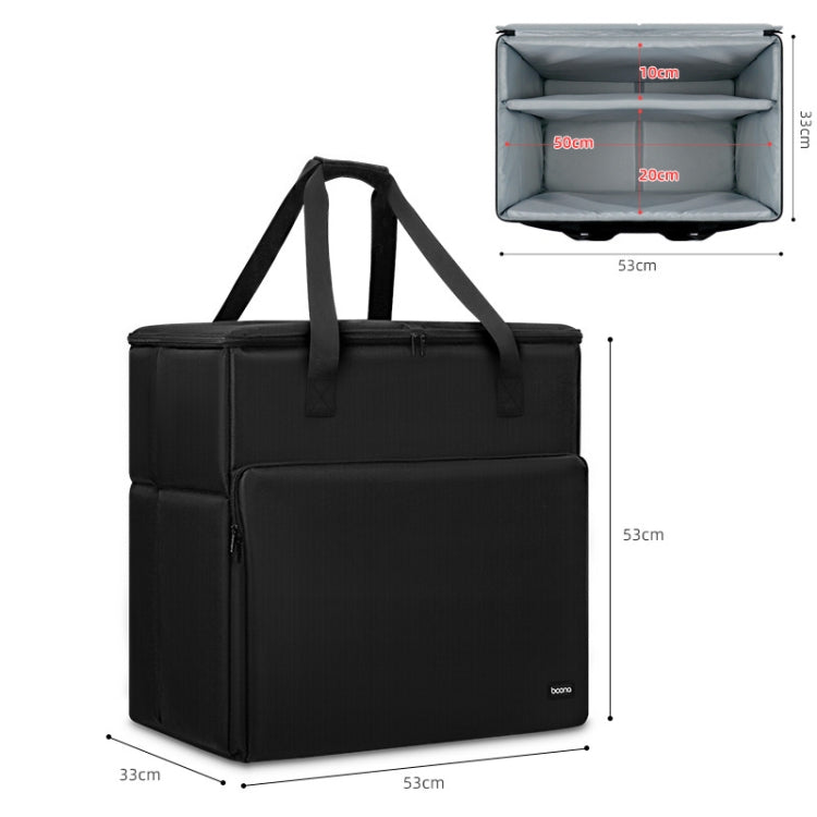 Lisslune | Baona BN-K002 Desktop Computer Host Monitor Keyboard Storage Bag, Size: Medium 24 Inch