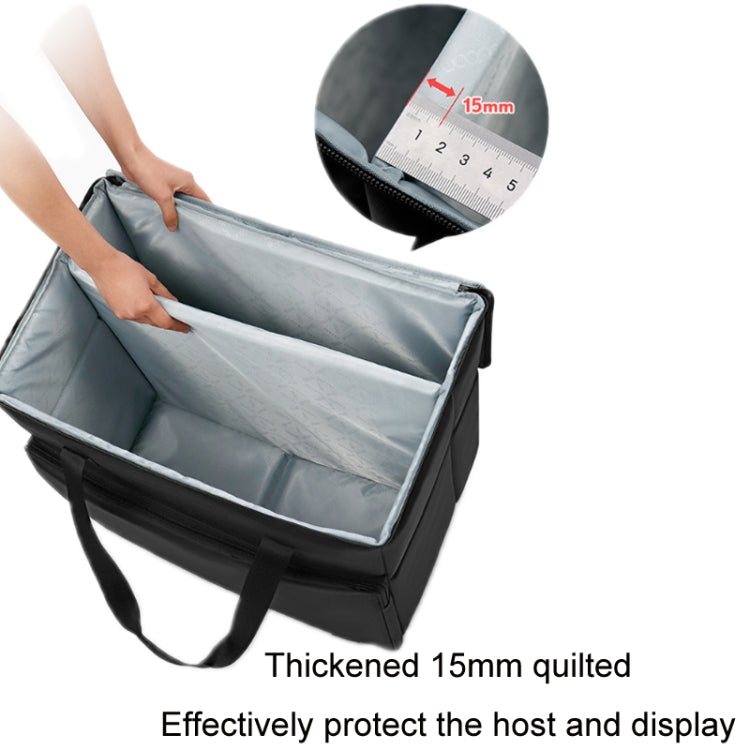 Lisslune | Baona BN-K002 Desktop Computer Host Monitor Keyboard Storage Bag, Size: Single Layer 24 Inch