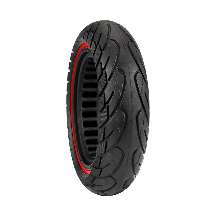 Lisslune | For Ninebot Max G30 10 X 2.5 Inch (60/70-6.5) Scooter Solid Rubber Tire Red Line