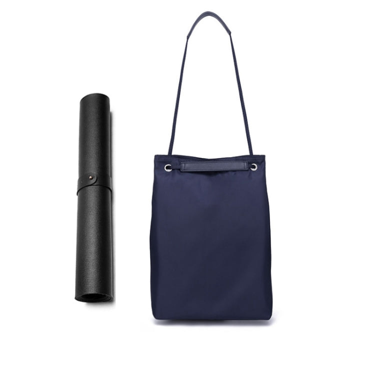 Lisslune | For Apple Macbook shoulder/handheld/messenger computer bag, size: Small (Navy + Black mousepad)