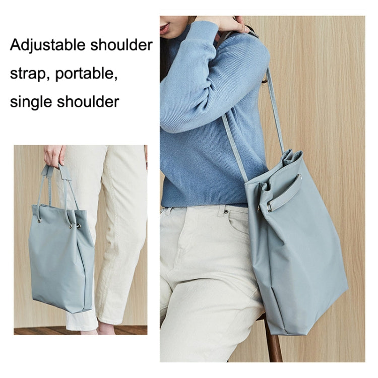 Lisslune | For Apple Macbook Shoulder / Handheld / Messenger Laptop Bag, Size: Large (Navy Blue)