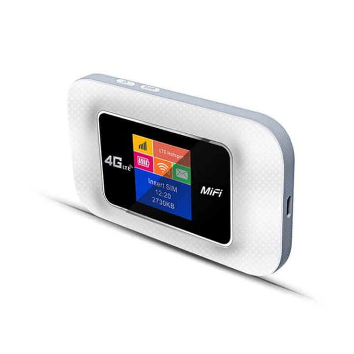 Lisslune | D921 4G Portable Plug-In Card Router Supports Malay MOD Modem Portable WIFI Wireless Hotspot (White)