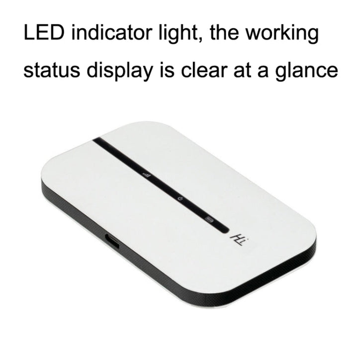 Lisslune | E5576S 4G LTE Router No Lock Card WiFi Support Malay MOD Mobile Router For Europe Asia Africa (White)