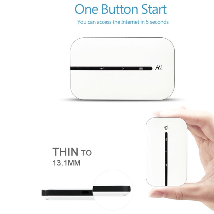 Lisslune | E5576S 4G LTE Router No Lock Card WiFi Support Malay MOD Mobile Router For Europe Asia Africa (White)