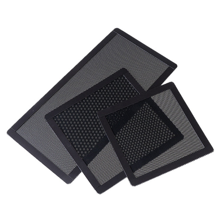 Lisslune | 10 pieces 12x36cm with magnetic suction PVC cooling fan dust net desktop computer industrial fan filter cover