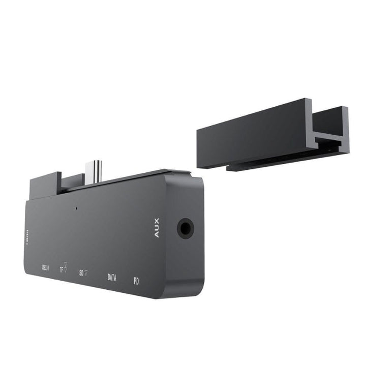 Lisslune | For iPad Pro 7-in-1 HDMI 4K + 3.5 mm Audio + SD/TF + 1 USB 3.0 + USB-C/Type-C + PD USB-C Docking Station