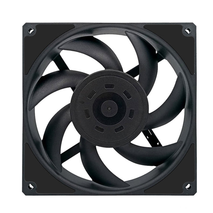 Lisslune | MF14025 4pin High Air Volume Low Noise High Wind Pressure FDB Magnetic Suspension Chassis Fan 2500rpm (Black)