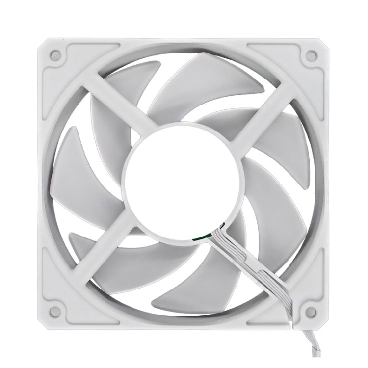 Lisslune | MF14025 4pin High Air Volume Low Noise High Wind Pressure FDB Magnetic Suspension Chassis Fan 2500rpm (White)