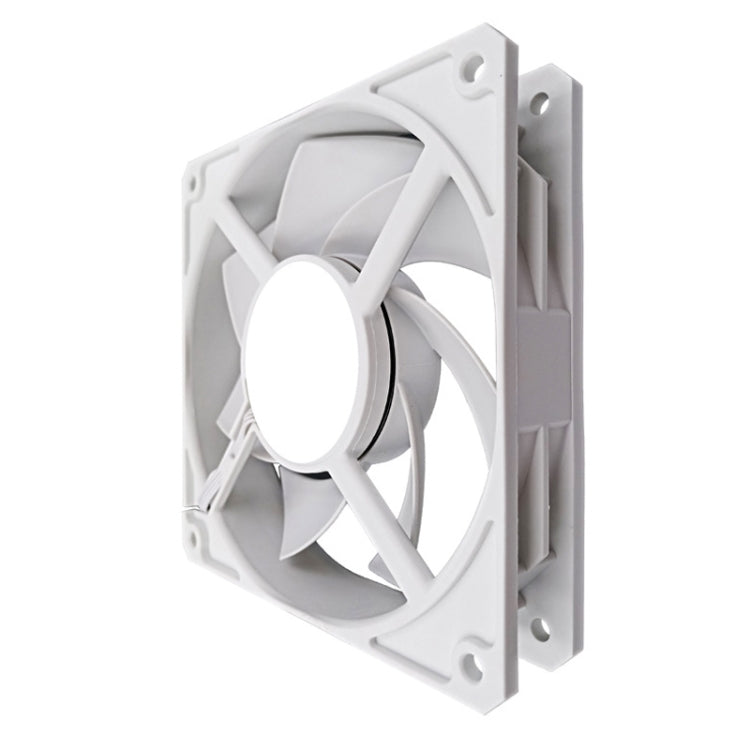 Lisslune | MF14025 4pin High Air Volume Low Noise High Wind Pressure FDB Magnetic Suspension Chassis Fan 2500rpm (White)