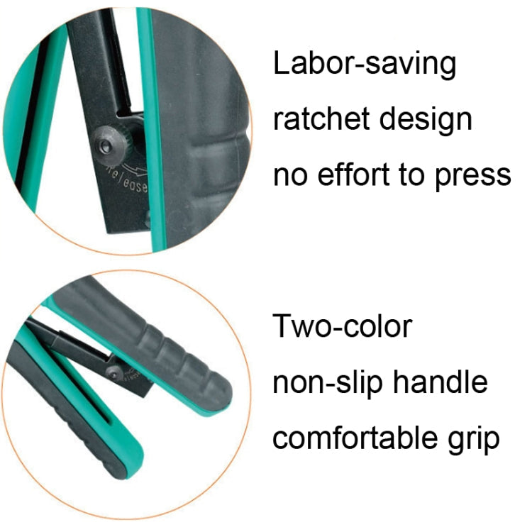 Lisslune | ProsKit CP-376TR 4P/6P/8P Three-use network crimping pliers