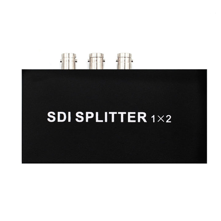 Lisslune | 1 In 2 Out SD-SDI / HD-SDI / 3G-SDI Distribution Amplifier Video SDI Splitter (US Plug)