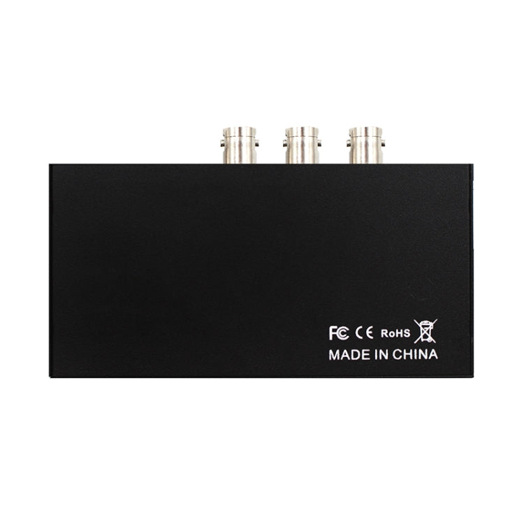 Lisslune | 1 In 2 Out SD-SDI / HD-SDI / 3G-SDI Distribution Amplifier Video SDI Splitter (UK Plug)