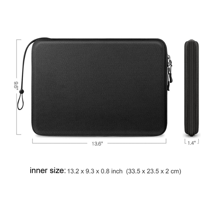 Lisslune | Hard-shell computer bag Anti-fall Anti-pressure sleeve bag, Size: 13-13.3 inches (Starry Sky)