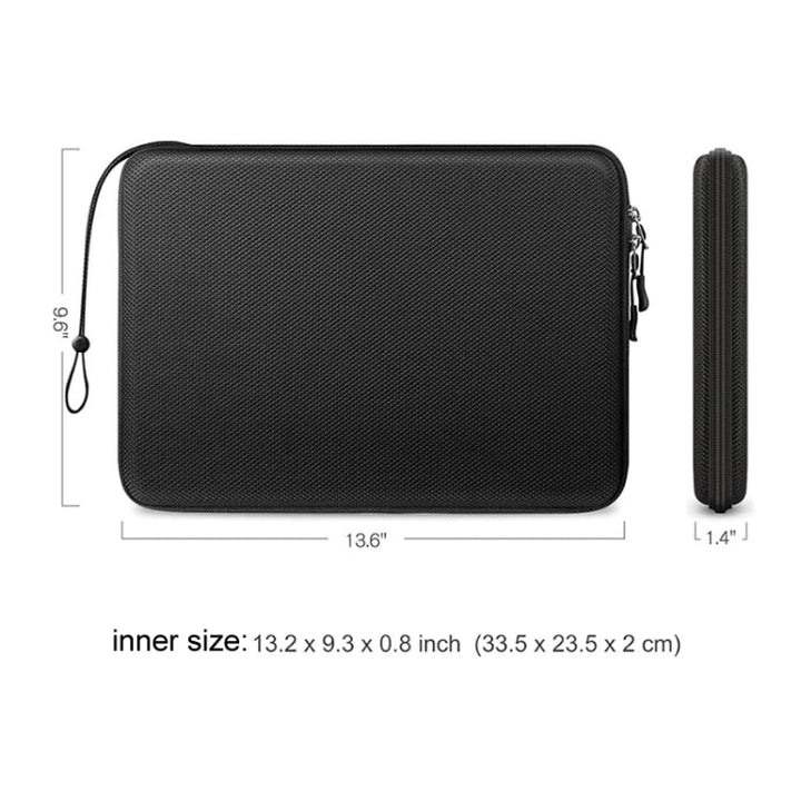 Lisslune | Hard-shell computer bag Anti-fall Anti-pressure sleeve bag, Size: 13-13.3 inches (Starry Sky)