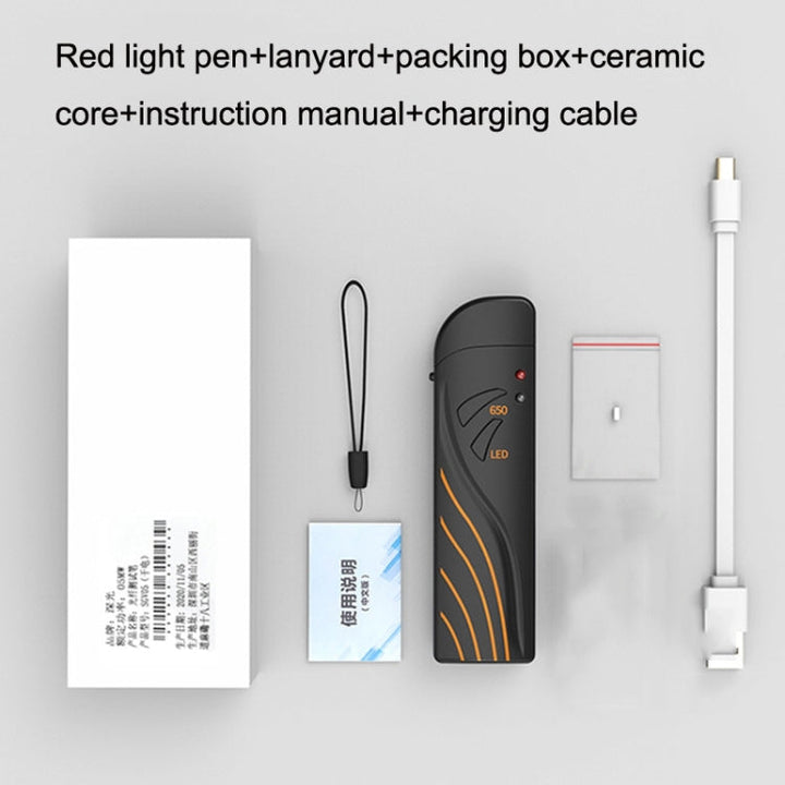 Lisslune | TL-B3-L15 10KM-15KM Mini Rechargeable Fiber Optic Red Light Sources Test Pen Foldable Light Pen