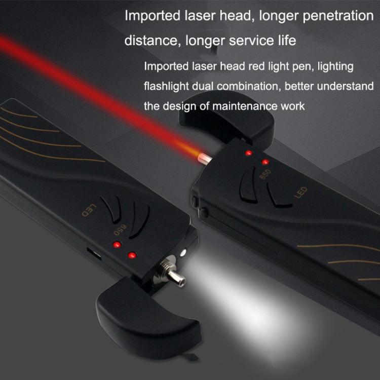 Lisslune | TL-B3-L15 10KM-15KM Mini Rechargeable Fiber Optic Red Light Sources Test Pen Foldable Light Pen