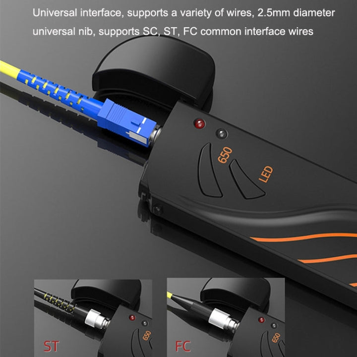 Lisslune | TL-B3-L15 10KM-15KM Mini Rechargeable Fiber Optic Red Light Sources Test Pen Foldable Light Pen