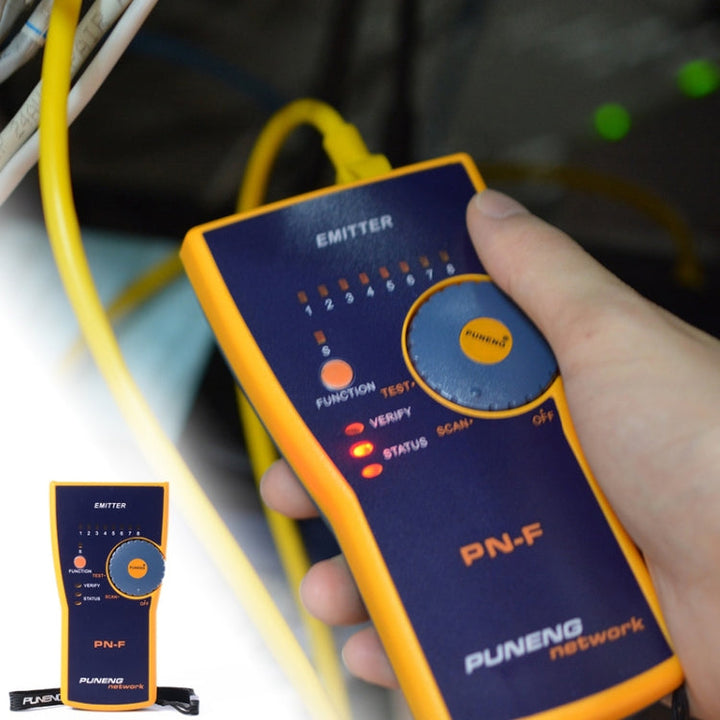 Lisslune | PN-F RJ11 / RJ45 Network Cable Finder Network Cable Tester POE Tester Anti-Interference