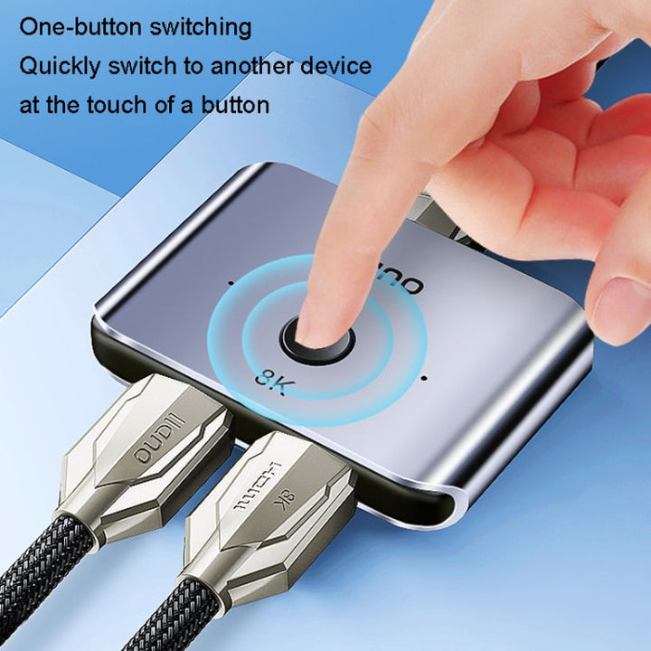 Lisslune | llano LCTS502G 2 In 1 Out 2-Way Converter HDMI Switch Version 2.1 8K Ultra HD Video