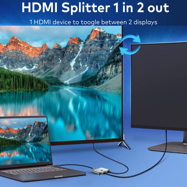 Lisslune | llano LCTS502G HDMI 2 In 1 Out Converter Version 2.1 8K Ultra HD Video