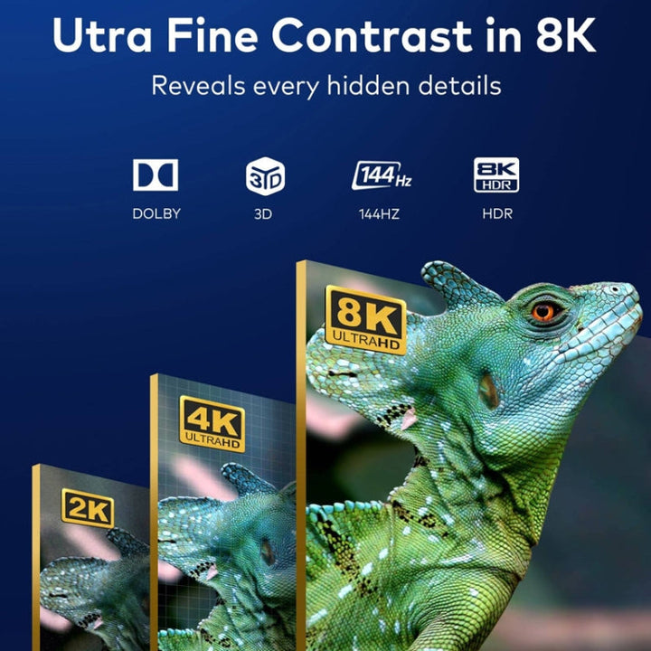 Lisslune | llano LCTS502G HDMI 2 In 1 Out Converter Version 2.1 8K Ultra HD Video