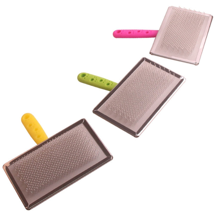 BG-W1347 Pet Hair Removal Massage Comb Dog Cleaning Tools, Random Color Selection, Spec: M