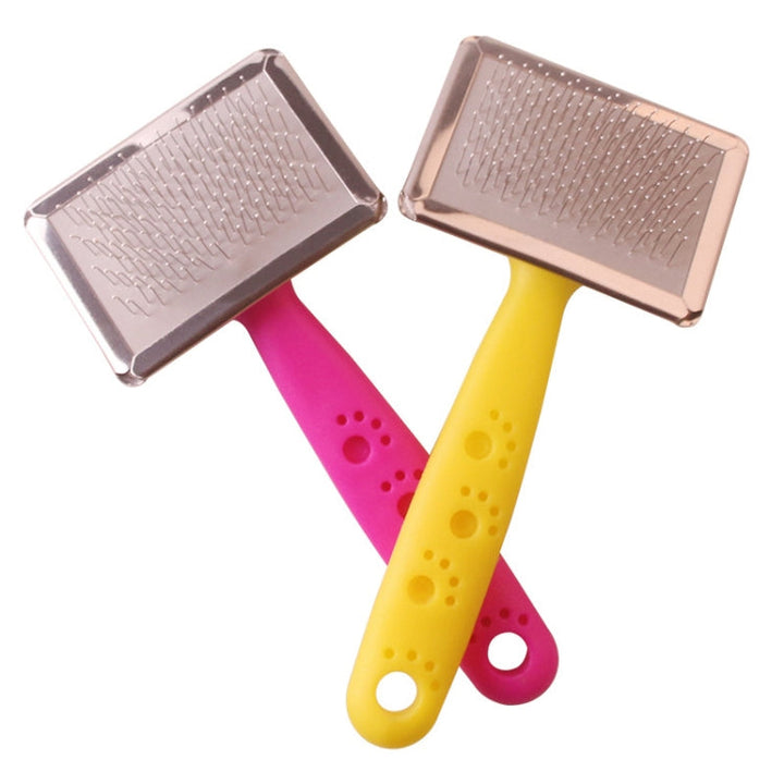 BG-W1347 Pet Hair Removal Massage Comb Dog Cleaning Tools, Random Color Selection, Spec: M
