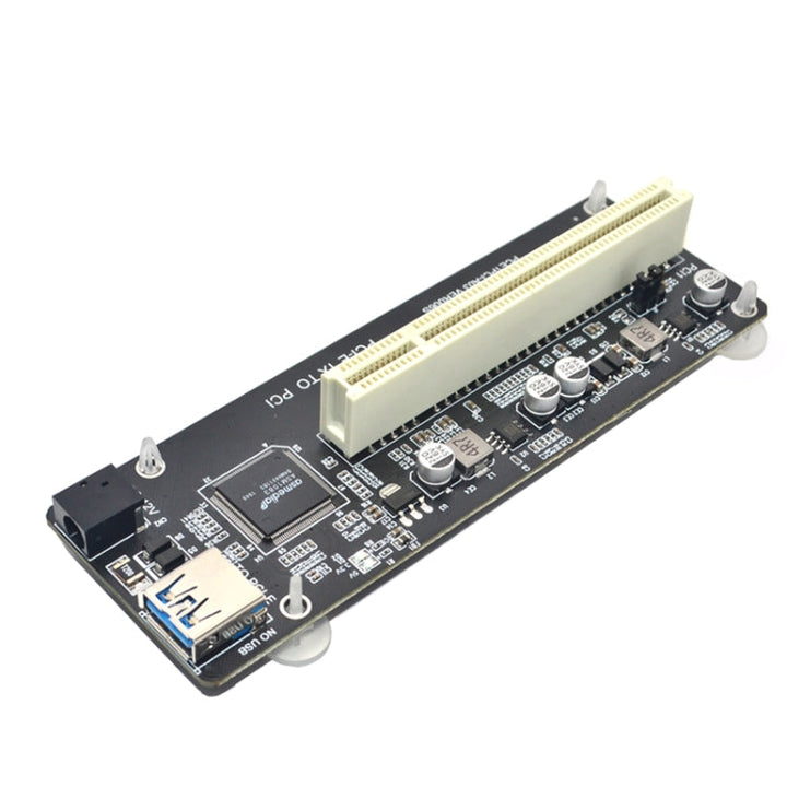 Lisslune | PCI-E 1X to Single PCI Riser Card Expansion Adapter Additional Card for PC Computer