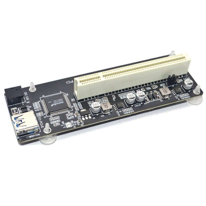 Lisslune | PCI-E 1X to Single PCI Riser Card Expansion Adapter Additional Card for PC Computer