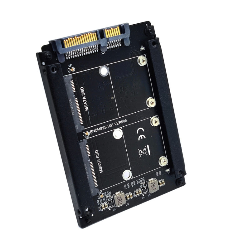 Lisslune | MSATA to SATA3 transfer card SSD Solid State Drive to 6G interface conversion card (ENCMS2S-H01)