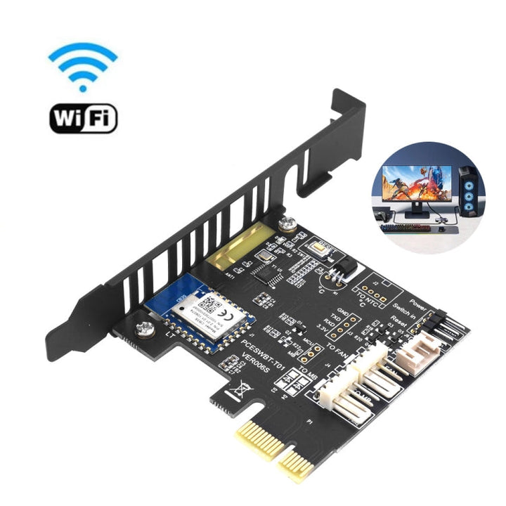 Lisslune | 2.4G WIFI Computer Remote Boot Card Remote Control Wireless Switching Module Works With Google Home Tmall Elf