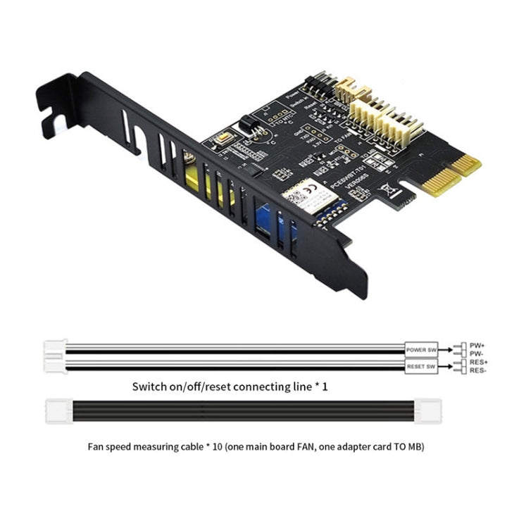 Lisslune | 2.4G WIFI Computer Remote Boot Card Remote Control Wireless Switching Module Works With Google Home Tmall Elf