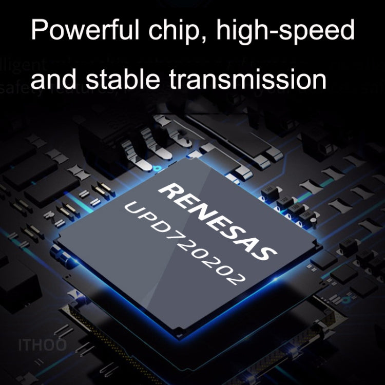 Lisslune | Mini PCI-E to USB3.2 GEN1 Front 19Pin 2 Ports Transfer Card supports Half High SATA