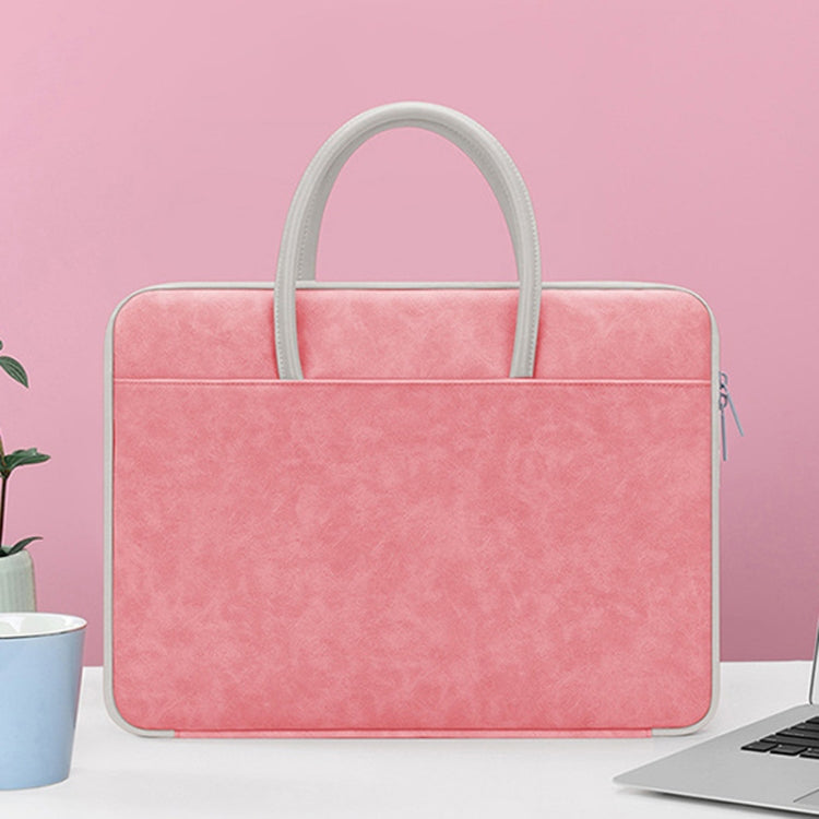 Lisslune | BUBM 14 Inch Fully Open Laptop Bag (Pink)