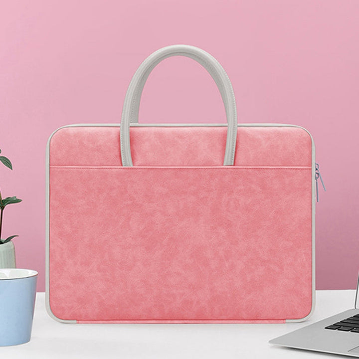 Lisslune | BUBM 14 Inch Fully Open Laptop Bag (Pink)
