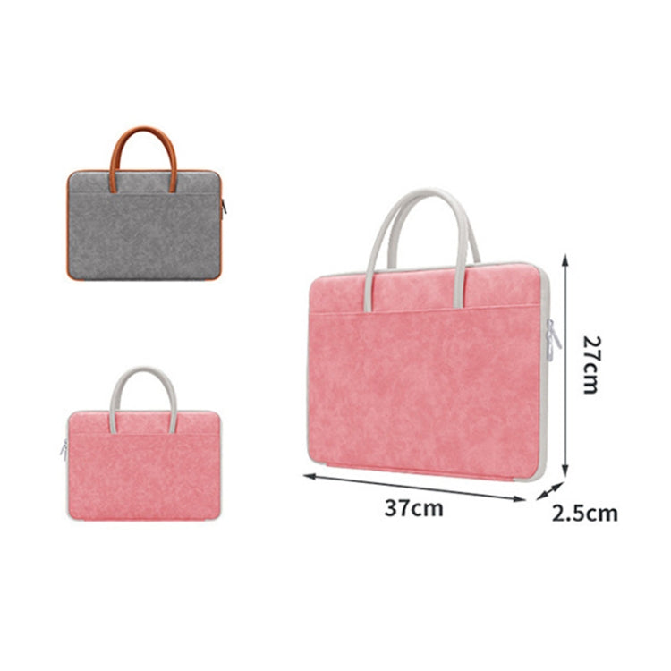 Lisslune | BUBM 14 Inch Fully Open Laptop Bag (Pink)