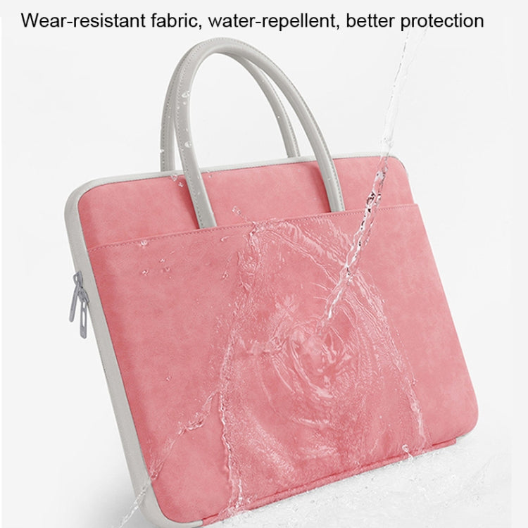 Lisslune | BUBM 14 Inch Fully Open Laptop Bag (Pink)