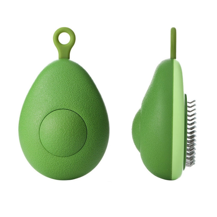 Cat Pet Fleece Needle Comb Cleaning Accessories (Avocado Green)