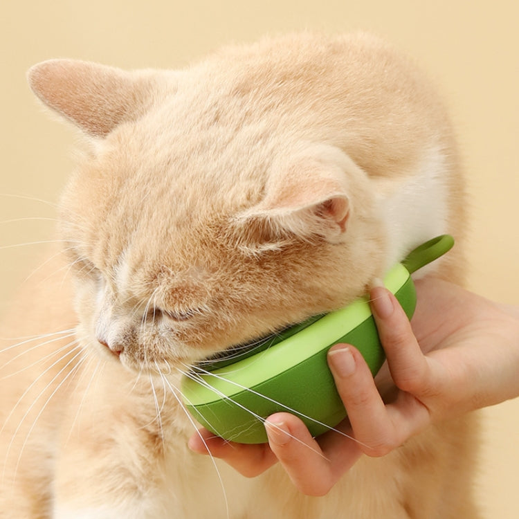 Cat Pet Fleece Needle Comb Cleaning Accessories (Avocado Green)