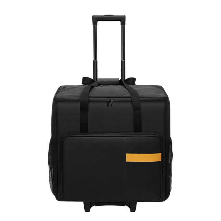 Lisslune | BUBM Computer Host Removable Trolley Shockproof Waterproof Storage Bag With Wheels, Size: 27 inches (Black)